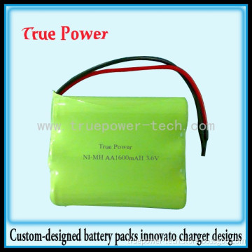 NiMH Battery Pack 3*AA1600mAh 3.6V